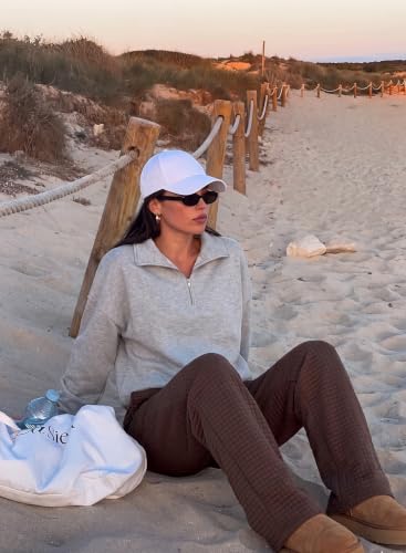 Womens Wide Leg Sweatpants with Pocket  - image 6