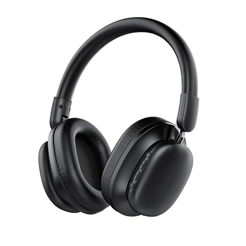 Migliori cuffie over ear TIMU Cuffie Bluetooth Over Ear, Cuffie Wireless Bluetooth 5.4, 100 Ore di Autonomia, Audio Alta Risoluzione, 3 Modalità EQ, Pieghevoli con Microfono per Viaggi/Ufficio/PC