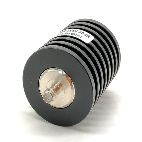 GXMRHWY Atenuador SMA RF DC-4G 30W SMA Macho para Fêmea (40db)