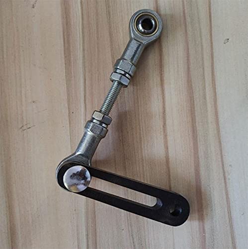 Koncy Rocker Arm für Hubkolben Linearantrieb Elektrisch Einstellbarer Hub 20-80mm Wippe für Hubkolbenantrieb Zubehör (Hole Diameter : 6mm/0.23inch) Cover