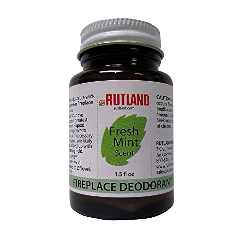 Rutland 85M Fireplace and Stove Stale Odor Deodorant, Fresh Mint