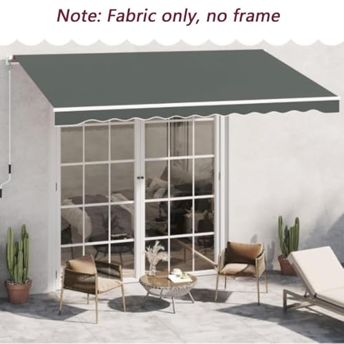 Tissu de remplacement auvent de haute résistance bâche imperméable sur mesure - 6