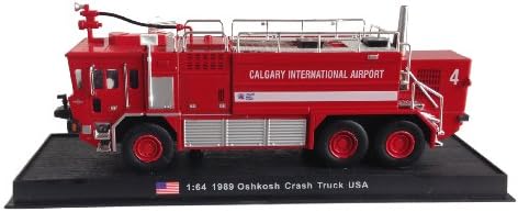 Oshkosh crash Fire Truck Diecast 164 Model (Amercom gB3)