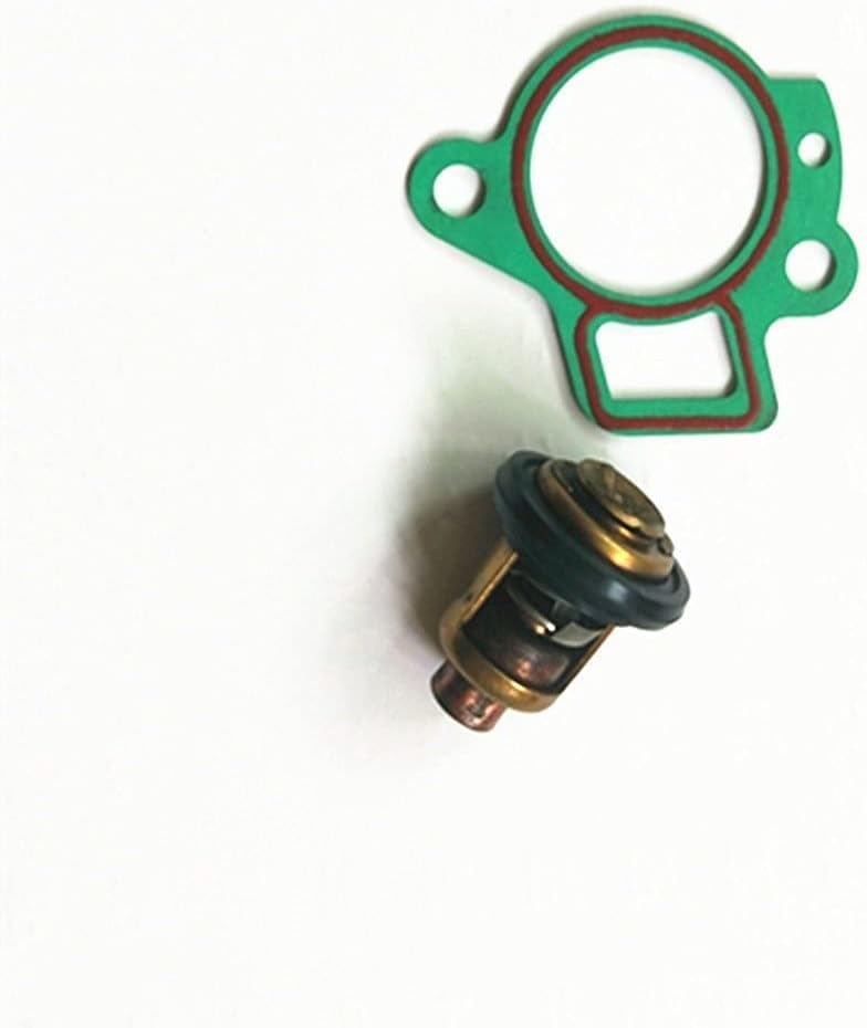 Boat Engine Thermostat Fit For Yamaha 50 60 70HP 2-Stroke 50G 60F 70B 62Y-12414-00 6H3-12414-A1 Gasket And 6H3-12411-00 6H3-12411-11 Thermostat