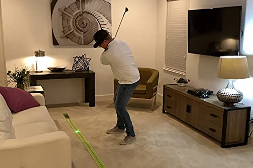 Eyeline Golf Check Point Swing Laser - High End Green Lasers Rapidly Improve Your Swing And Fix Your Slice Or Hook Shots- Swing Trainer, Path Aid, Greater Distance - Driver And Irons #TOP6
