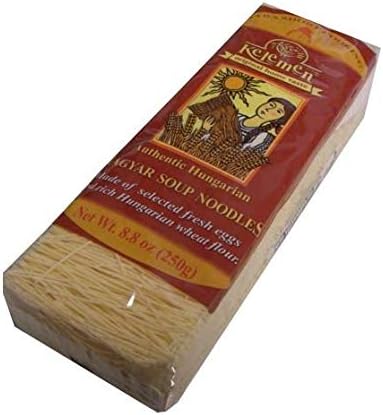 Fine Pure Egg Noodles Magyar (Kelemen) 8.8oz (250g)