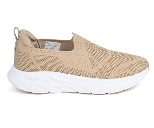 Image of LOUIS STITCH Walking Shoes for Men | Casual Sneakers for Men Regular Wear Without Laces Slip Ons for Men | Flexible, Breathable and Comfortable Footwear for All-Day (SNK-FKHPSO)
