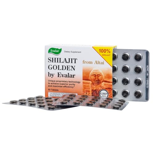 Shilajit Golden by Evalar Siberian Altai 60 Tabs