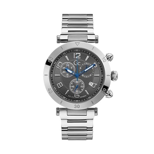Gc Watches Prime Class Montre Homme Analogique Quartz avec Bracelet Acier Inoxydable Y68001G5MF'