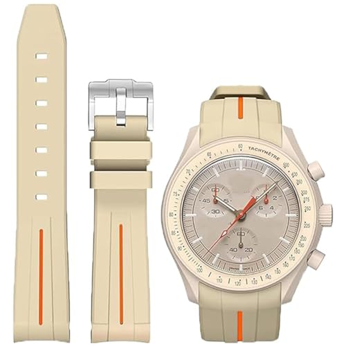 20mm voh for Omega X Swatch MoonSwatch rvxg IKƃXEHb`oh Soh IK Speedmaster bNXAZCR[ SEIKOp 20mm VRxg hh