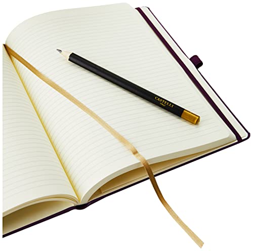Castelli RQ27/25-477 Large Lined Ruled Tucson Notebook - Purple - Image 3
