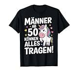 T-Shirt 50. Geburtstag Herren Damen 50 Jahre Deko