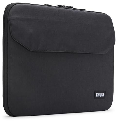 Thule Lithos Housse pour Ordinateur Portable Compatible avec MacBook Air 16", intérieur rembourré Doux, Poche Avant pour Accessoires, Fermetures éclair YKK et matériaux durables