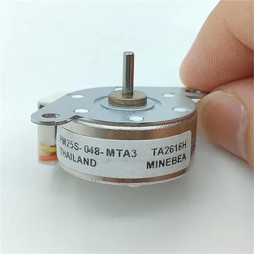 Moteur pas à pas rond mince PM25S-048 biphasé angle 7,5 degrés