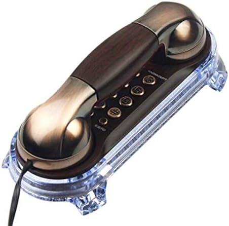 電話機 レトロ 固定電話 有線電話卓上 壁掛け おしゃれ アンティーク ボトムライト プレゼント スーパーsale セール期間限定 旧式 人間工学設計 装飾電話機 装飾 インテリア 耐摩耗性電話機