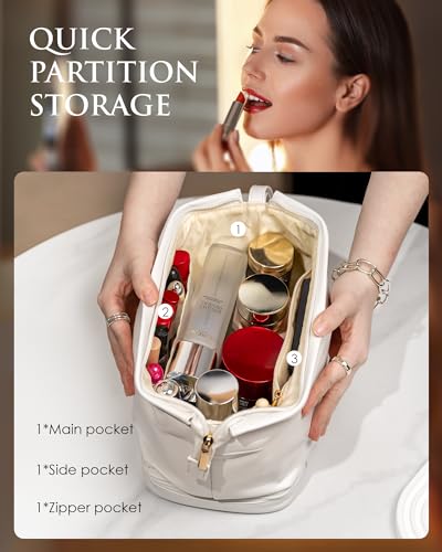 Women-Gifts-Christmas-Gifts-Initial-Large-Makeup-Bag-Travel-Essentials-Personalized-Double-Layer-Cosmetic-Bag-with-Makeup-Brush-Organizer-Toiletry-Bag-Gifts-for-Friends-Female-Mom