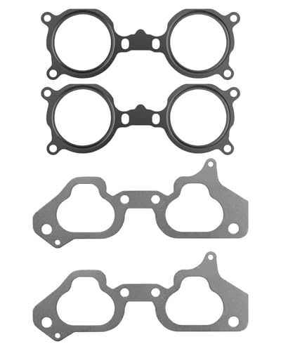 96523 Engine Intake Manifold Gasket Set Fit for Subaru Impreza Fit for Subaru WRX STI 2013-2020 / Impreza 2002-2014 / Forester 2006-2007 / Saab 9-2X 2005-2006