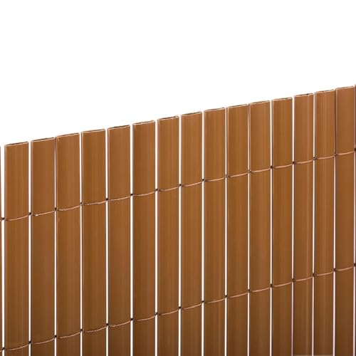 CAÑIZO PVC Essential RECYCANE Doble Cara 20MM Marron 0,9X3 M