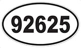 US Decal, Inc. Number 92625 Oval Sticker