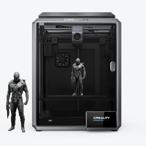 Creality K1 Imprimante 3D avec Vitesse dâImpression 600 mm/s, 2000 mm/sÂ² AccÃ©lÃ©ration, Refroidissement par Double Ventilateur, FDM imprimante Rapide avec Surveillance Ã  Distance, Nivellement Auto