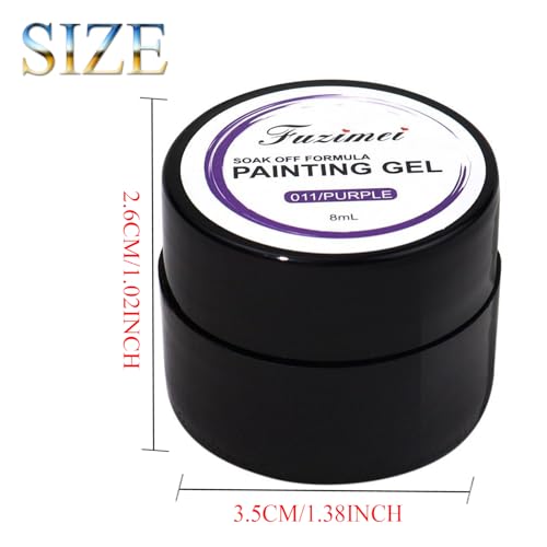 Esmalte de uñas gel metálico efecto espejo 8ml miniatura 5