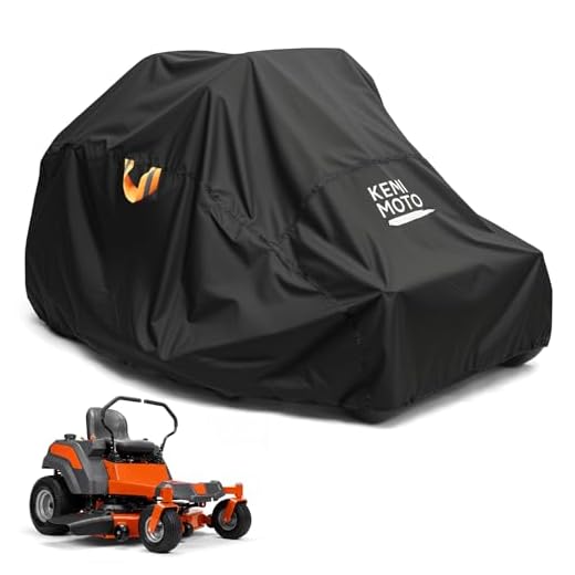 KEMIMOTO 600D Waterproof Mower Cover