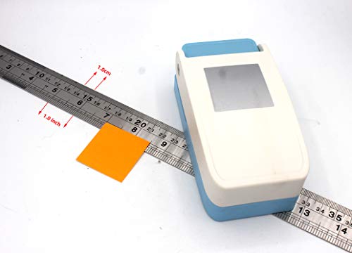 Kucaa Handmade Scrapbooking 1.5 Inch 38Mm Size Craft Lever Punch Embossing Puncher Mini Fancy Punch (Square -1.5Inch) #TOP3