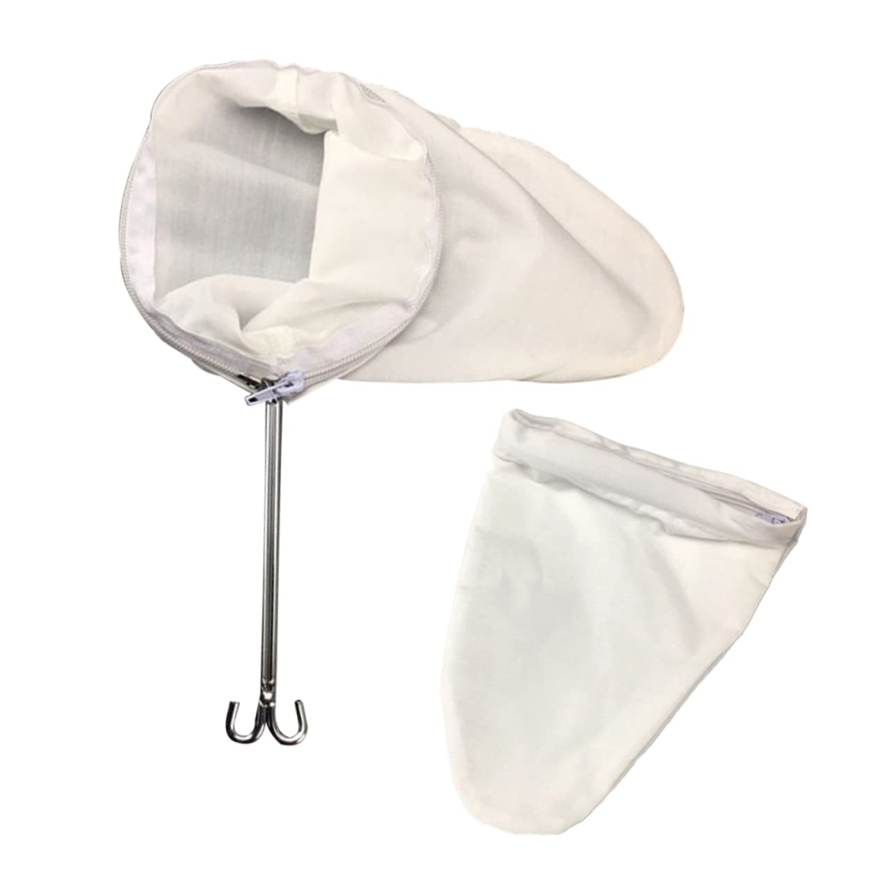 Bolsa de Filtro de Té Reutilizable 3 Piezas de Acero Inoxidable y Algodón