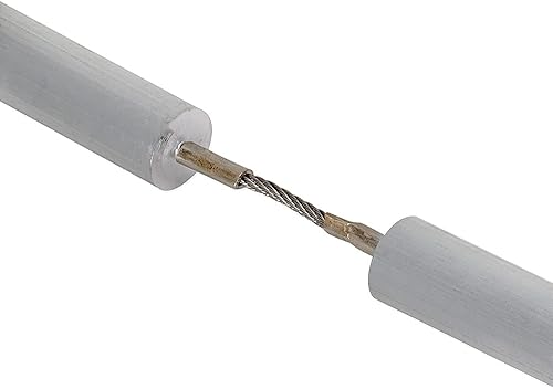 Eastman Varilla flexible del ánodo del magnesio de 42 pulgadas, accesorio del pezón de 5 pulgadas, cromo, 60287