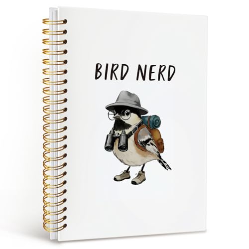 Journal d'observation des oiseaux rigolo pour vos randonnées et sorties nature en forêt