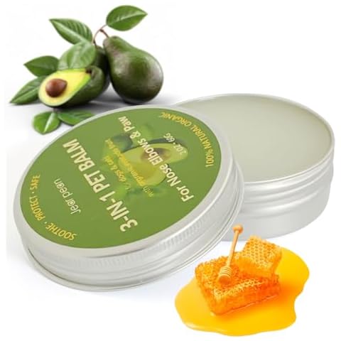 Dog Paw Pad Balm, Paw Balm Soother Protector for Dogs, Cat Paw Balm Dog Paw Cream and Lotion Moisturizes Dry Noses Moisturizes & Soothes Irritated Paws & Elbows Cover