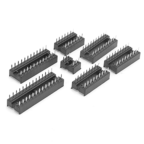 DIP IC Socket, IC Chip Socket Cuivre nickelé étanche pour différentes réparations ou expériences de circuits imprimés