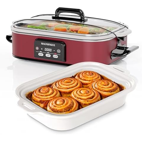 MAGNIFIQUE 4 Quart Casserole Slow Cooker Cover