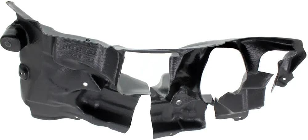 Rareelectrical Wheel Well Liner Compatible With 2009-2019 Bmw 528I 535D 535I 2.0L 4-Cyl 3.0L V6 Right Passenger Side Protective Shield 550I 640I 650I 4.4L V8 6.0L 12-Cyl Under Engine Bolt-On Fit