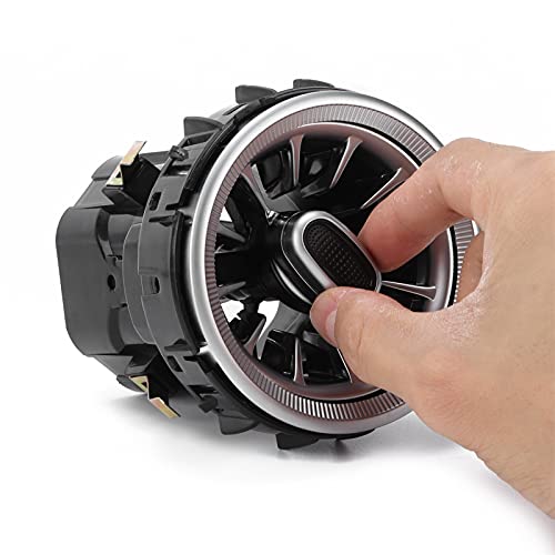 5 piezas 64 colores, kit de luz ambiental de ventilación para W205 C Luz de turbina LED delantera para C GLCClass W205 X253 20192021
