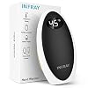 infray Hand warmer with 5200mAh power bank, rechargeable hand warmer, portable electric pocket warmer with USB charger, gift for women, children, men
