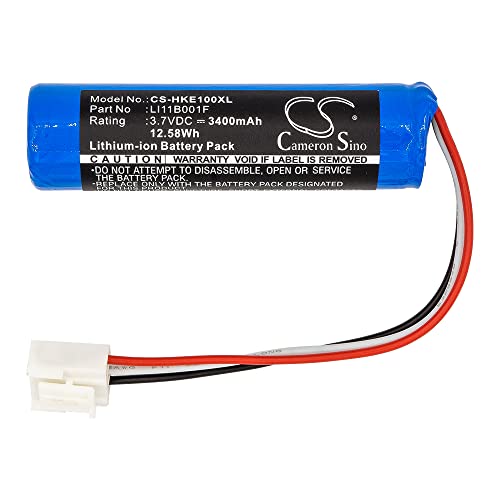 Batería para Harman/Kardon LI11B001F Onyx Studio 2 Onyx Studio 1 (3,7 V, ion de litio, 3400 mAh, 12,58 Wh) Cover