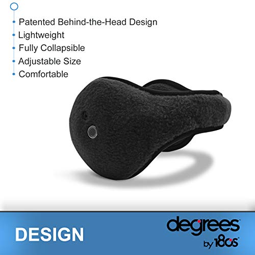 180S Degrees Womens Bluetooth Ear Warmer, Color: Black (31718-001-01) #TOP3