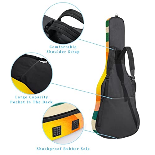 Housse pour guitare acoustique – 1 cm d’épaisseur – Étanche – 101,6 cm – 106,1 cm – 106,7 cm, Multicolore 01., 42.9×16… - Les Beatles, Paul McCartney, John Lennon, RIngo Starr, George Harrison Housse pour guitare acoustique - 1 cm d'épaisseur - Étanche - 101,6 cm - 106,1 cm - 106,7 cm, Multicolore 01., 42.9x16… – Image 4
