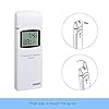 ECOWITT Termómetro e higrómetro multicanal inalámbrico, medidor de temperatura y humedad interior y exterior con pantalla LCD, monitoreo remoto por aplicación WH31 #5