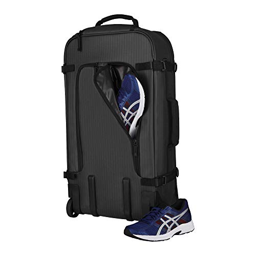 Victorinox VX Touring Wheeled Water Repellant Duffel Bag, Black, Checked, Large (29