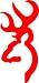Browning Buck Mark 3" Red Decal Sticker
