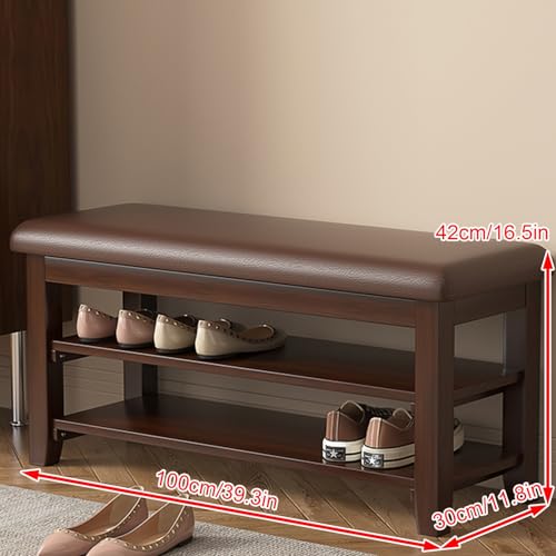 Banc de rangement à chaussures multifonction et modulable - 2