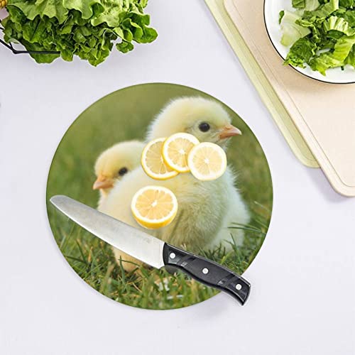 Planches à découper de cuisine robustes Chick Grass 20 cm - 5