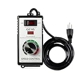 IGOYE 100V-120V 15A AC Motor Speed Controller with Overload Protection, Variable Speed Controller for Electric Tools,Resistance Heating,Electric Fan,Voltage LED Display