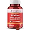Biotin Supplement with 50 Multivitamins for All | 90 Tablets by Novus Life Sciences Pvt. Ltd