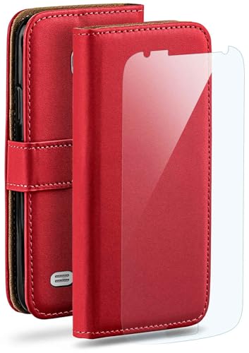 Protection 360 pour Samsung Galaxy S4 : étui rouge à clapet pour toutes vos activités
