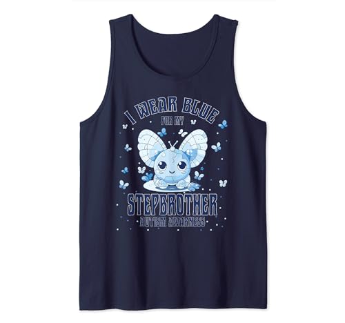 Autism Awareness Matching Family Wear Blue For Stepbrother Débardeur