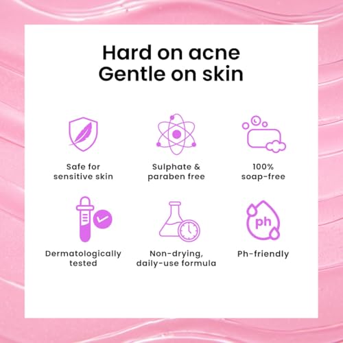 Image of Foxtale Oil & Acne Control Face Wash | 2% Salicylic Acid + Niacinamide + Cica + Hyaluronic Acid | Fights Acne, Controls Oil & Soothes Skin | For Oily, Acne & Combination Skin | For Men & Women | 50ml