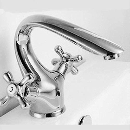 Mitigeur d'eau froide et chaude avec double commande sur banc - 2